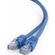 Патч-корд Cablexpert UTP литый 50u штекер с защелкой 1.5 м Синий (PP12-1.5M/B)