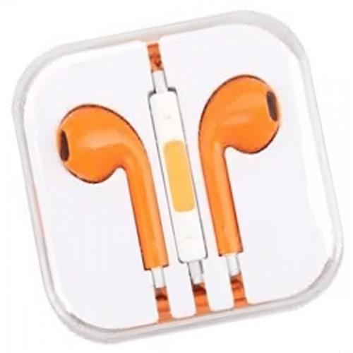 Навушники Apple EarPods for iPhone 3.5mm Orange
