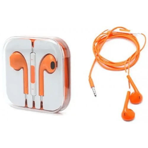Наушники Apple EarPods для iPhone 3.5mm Orange