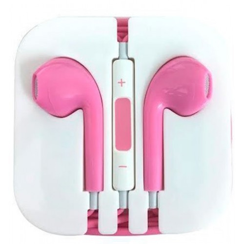 Наушники Apple EarPods for iPhone 3.5mm Pink