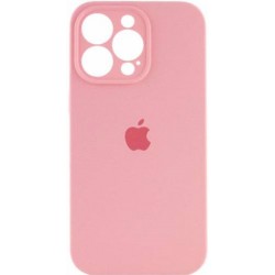 Silicone Case Full Camera для iPhone 15 Pro Light Pink