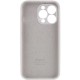 Silicone Case Full Camera для iPhone 15 Pro Max White - Фото 2