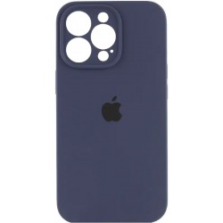 Silicone Case Full Camera для iPhone 15 Pro Max Midnight Blue