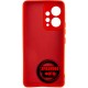 Silicone Case Full Camera для Xiaomi Redmi 13C 4G/Poco C65 Red - Фото 2