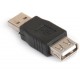 Перехідник Gemix USB 2.0 AM-AF (GC 1626) - Фото 1