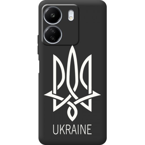 Чехол BoxFace для Xiaomi Redmi 13C/Poco C65 Тризубец монограмма Ukraine