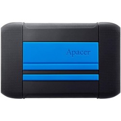 Накопичувач зовнішній HDD 2.5 USB 2.0TB Apacer AC633 Black/Blue (AP2TBAC633U-1)