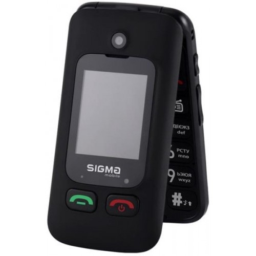 Телефон Sigma Comfort 50 Shell Type-C Dual Sim Black