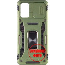 Чехол Camshield Army Ring для Xiaomi Redmi 12/Poco M6 Pro 5G Army Green