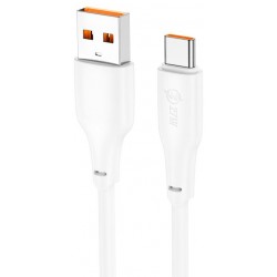 Кабель Hoco X93 Force USB to Type-C 27W 1m White