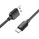 Кабель Hoco X96 Hyper USB to Type-C 100W 1m Black - Фото 1
