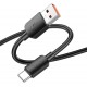 Кабель Hoco X96 Hyper USB to Type-C 100W 1m Black - Фото 2