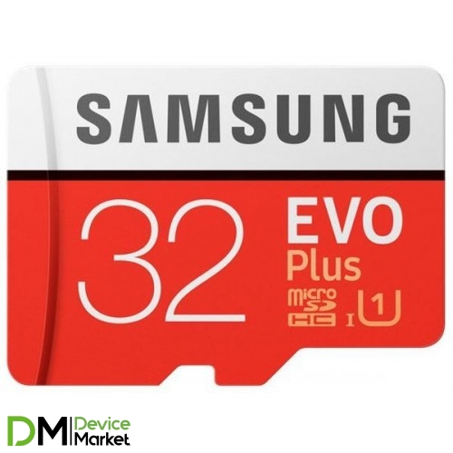 Samsung microSDHC 32GB EVO PLUS UHS-I (R95, W20MB.s)