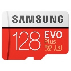 Карта пам'яті Samsung microSDXC 128GB EVO PLUS (R100, W60MB/s)