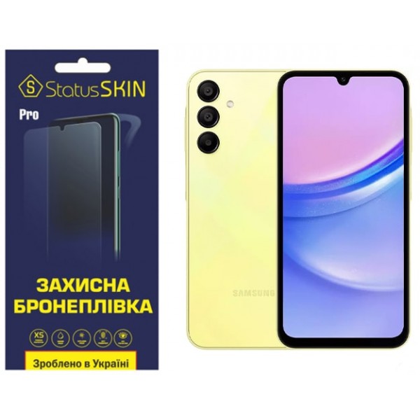 Поліуретанова плівка StatusSKIN Pro+ для Samsung A15 A155/A15 5G A156 Матова
