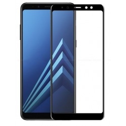 Захисне скло 3D Samsung A8 2018 (A530) Black