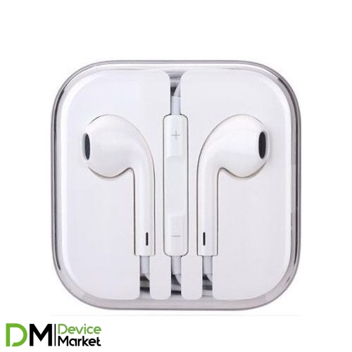 Наушники Apple EarPods with 3.5mm White (MNHF2ZM/A)