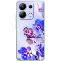 Чохол BoxFace для Xiaomi Redmi Note 13 4G Orchids and Butterflies