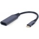 Адаптер Cablexpert HDMI - USB Type-C (F/M) 0.15 м Black (A-USB3C-HDMI-01) - Фото 2
