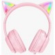 Bluetooth-гарнітура Onikuma Cat B90 Pink - Фото 2