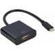 Адаптер Cablexpert USB Type-C - HDMI (M/F) Black (A-CM-HDMIF-03) - Фото 1