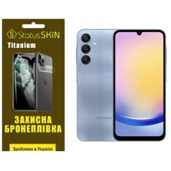Полиуретановая пленка StatusSKIN Titanium для Samsung A25 5G A256 Глянцевая