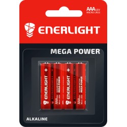 Батарейка ENERLIGHT MEGA POWER AAA (LR03) BLI 1 шт