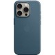 Чехол FineWoven Case with MagSafe Original для iPhone 15 Pro Max (OEM) Pacific Blue