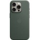 Чехол FineWoven Case with MagSafe Original для iPhone 15 Pro Max (OEM) Evergreen - Фото 1