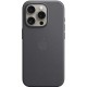 Чохол FineWoven Case with MagSafe Original для iPhone 15 Pro Max (OEM) Black - Фото 1