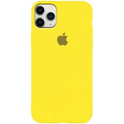Чохол Silicone Case iPhone 11 Pro Max Neon Yellow