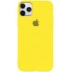 Чехол Silicone Case iPhone 11 Pro Max Neon Yellow