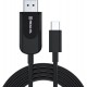 Кабель REAL-EL CHD-180 HDMI - USB Type-C (M/M) 1.8 м Black (EL123500044) - Фото 1