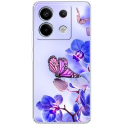 Чехол Boxface для Xiaomi Redmi Note 13 5G Orchids and Butterflies