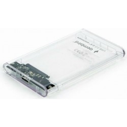 Внешний карман Gembird SATA HDD 2.5 USB 3.0 пластик Прозрачный (EE2-U3S9-6)