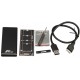 Внешний карман Frime SSD M.2 USB 3.0 Metal Black (FHE200.M2U30) - Фото 2