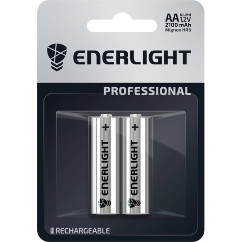 Аккумуляторы ENERLIGHT Professional AA 2100mAh BLI 2 шт
