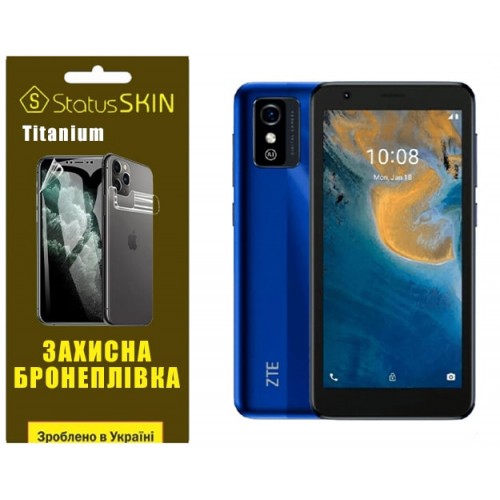 Полиуретановая пленка StatusSKIN Titanium для ZTE Blade L9 Глянцевая