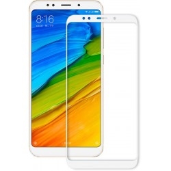 Защитное стекло 3D Xiaomi Redmi 5 Plus White