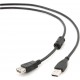 USB подовжувач Cablexpert CCF-USB2-AMAF-15 USB 2.0 AM/AF 4.5 м Black - Фото 2