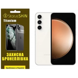 Поліуретанова плівка StatusSKIN Titanium Samsung S23 FE S711 Глянцева
