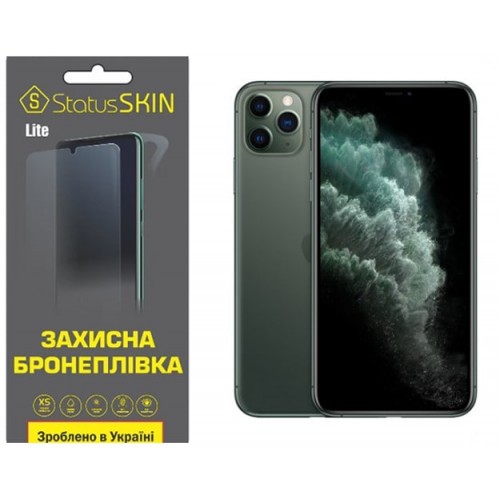 Поліуретанова плівка StatusSKIN Lite для iPhone 11 Pro Max Глянцева
