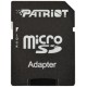 Карта памяти Patriot LX MicroSDHC 16GB UHS-I Class 10 + adapter (PSF16GMCSDHC10) - Фото 2