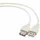 USB подовжувач Cablexpert CC-USB2-AMAF-75CM/300 USB 2.0 AM/AF 0.75 м White