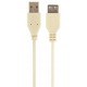 USB удлинитель Cablexpert CC-USB2-AMAF-75CM/300 USB 2.0 AM/AF 0.75 м White - Фото 2