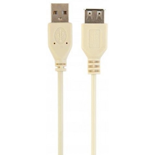 USB подовжувач Cablexpert CC-USB2-AMAF-75CM/300 USB 2.0 AM/AF 0.75 м White