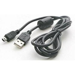 Кабель Atcom USB - mini USB V 2.0 (M/M) (5 pin) ферит 1.8 м Чорний (3794)