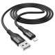 Кабель Hoco X72 Creator USB to Lightning 1m Black - Фото 1