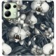 Чехол-книжка BoxFace для Xiaomi Redmi Note 13 Pro 4G/Poco M6 Pro 4G Белые орхидеи - Фото 2