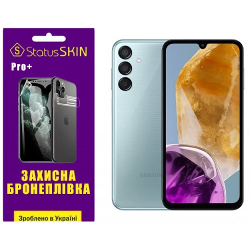 Полиуретановая пленка StatusSKIN Pro+ для Samsung M15 5G M156 Глянцевая